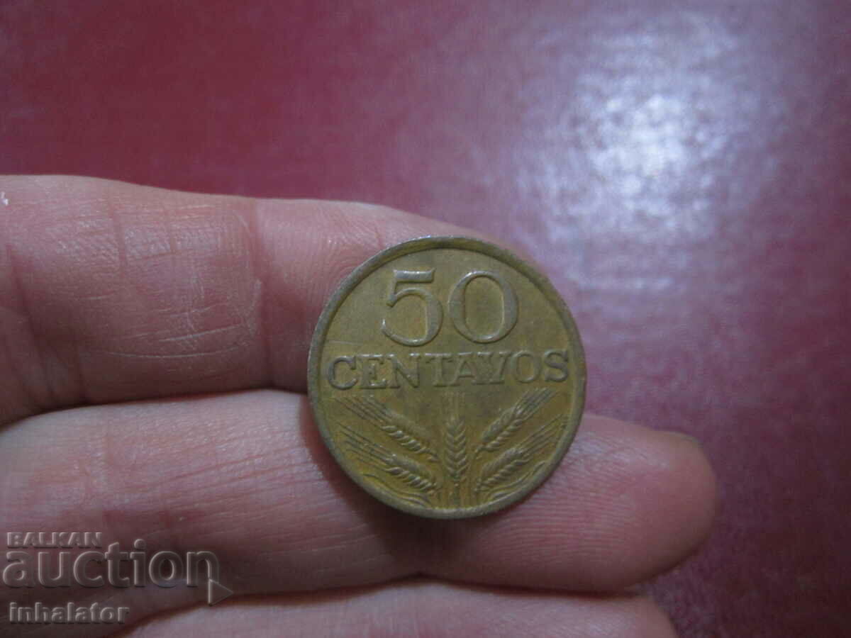 1973 Portugal 50 centavos