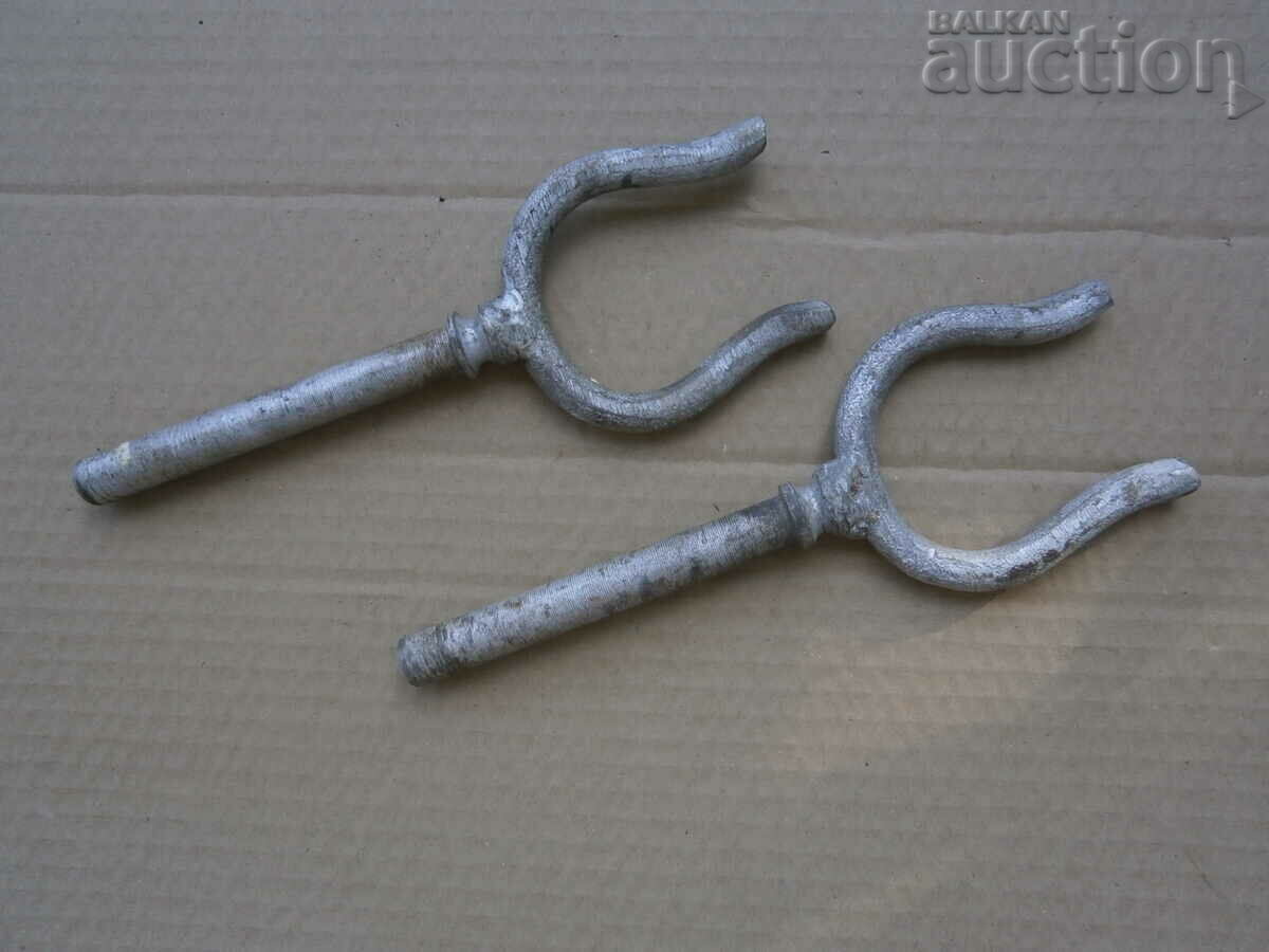 Auction  pair oar stands knecht ear boat yacht