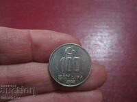 2003 Turcia 100 de mii de lire sterline