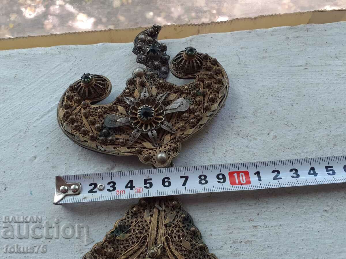 Renaissance silver jewelry with filigree mercury gilding - 6 Renaissance silver jewelry with filigree mercury gilding - 6