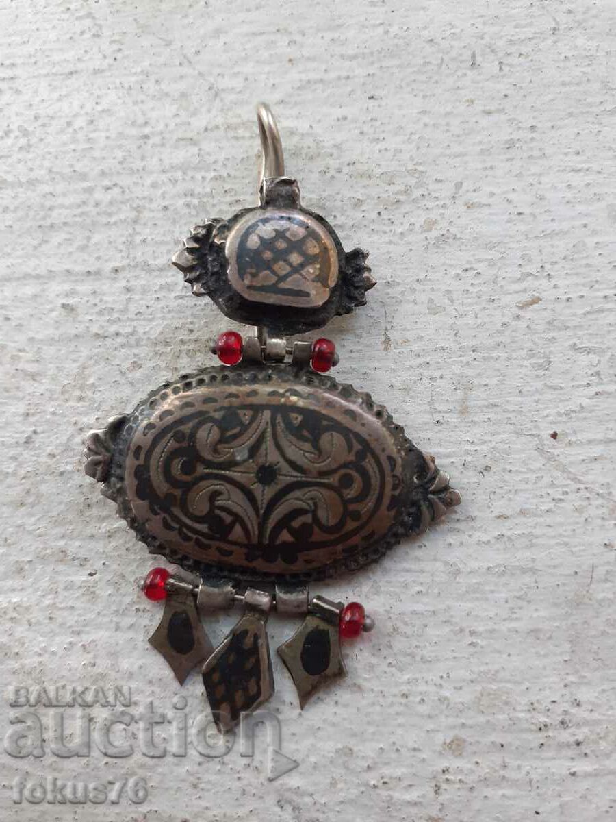 Revival jewelry niello earring with price 90.00 BGN | € 46.02