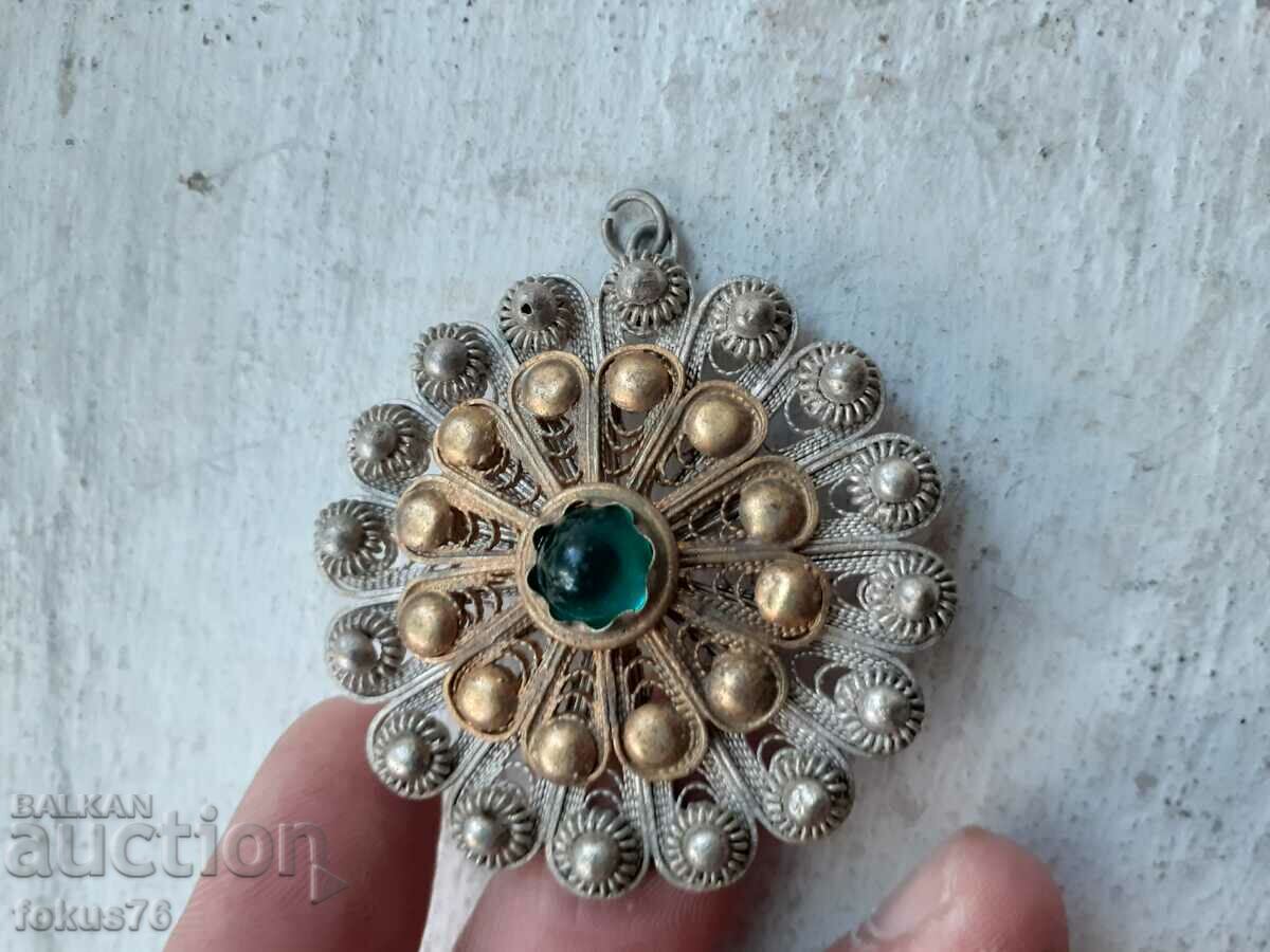 Renaissance silver jewelry with mercury gilding with price 490.00 BGN | € 250.53