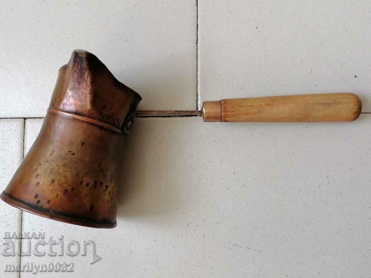 Old copper tin, coffee, baker, copper pot - 5 Old copper tin, coffee, baker, copper pot - 5