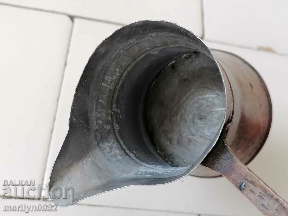 Old copper tin, coffee, baker, copper pot - 6 Old copper tin, coffee, baker, copper pot - 6