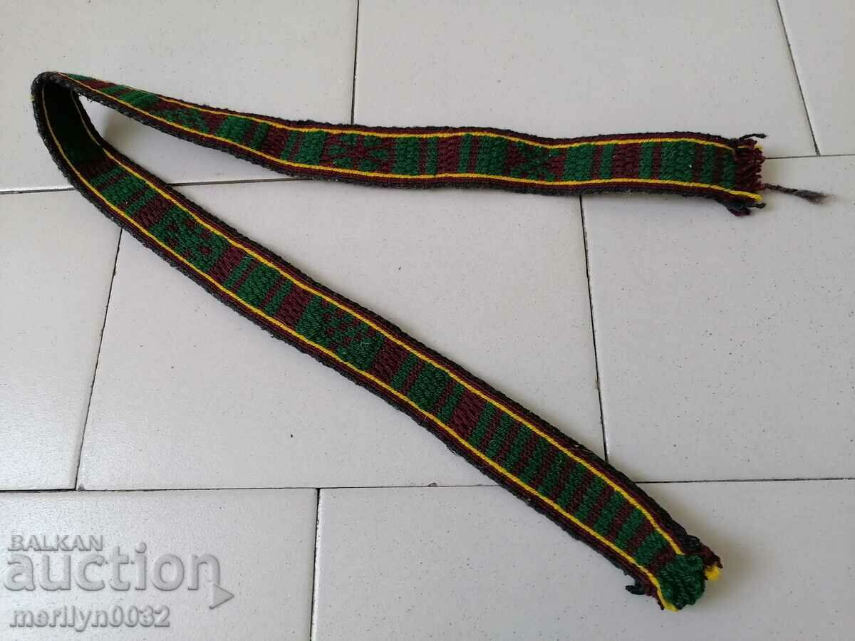 Auction Old hand-woven belt for pafty belt, costume belt Auction Old hand-woven belt for pafty belt, costume belt