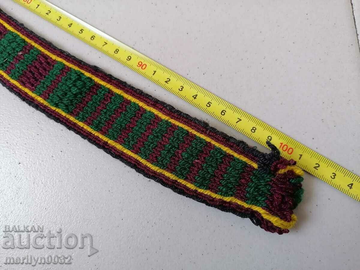 Old hand-woven belt for pafty belt, costume belt - 5