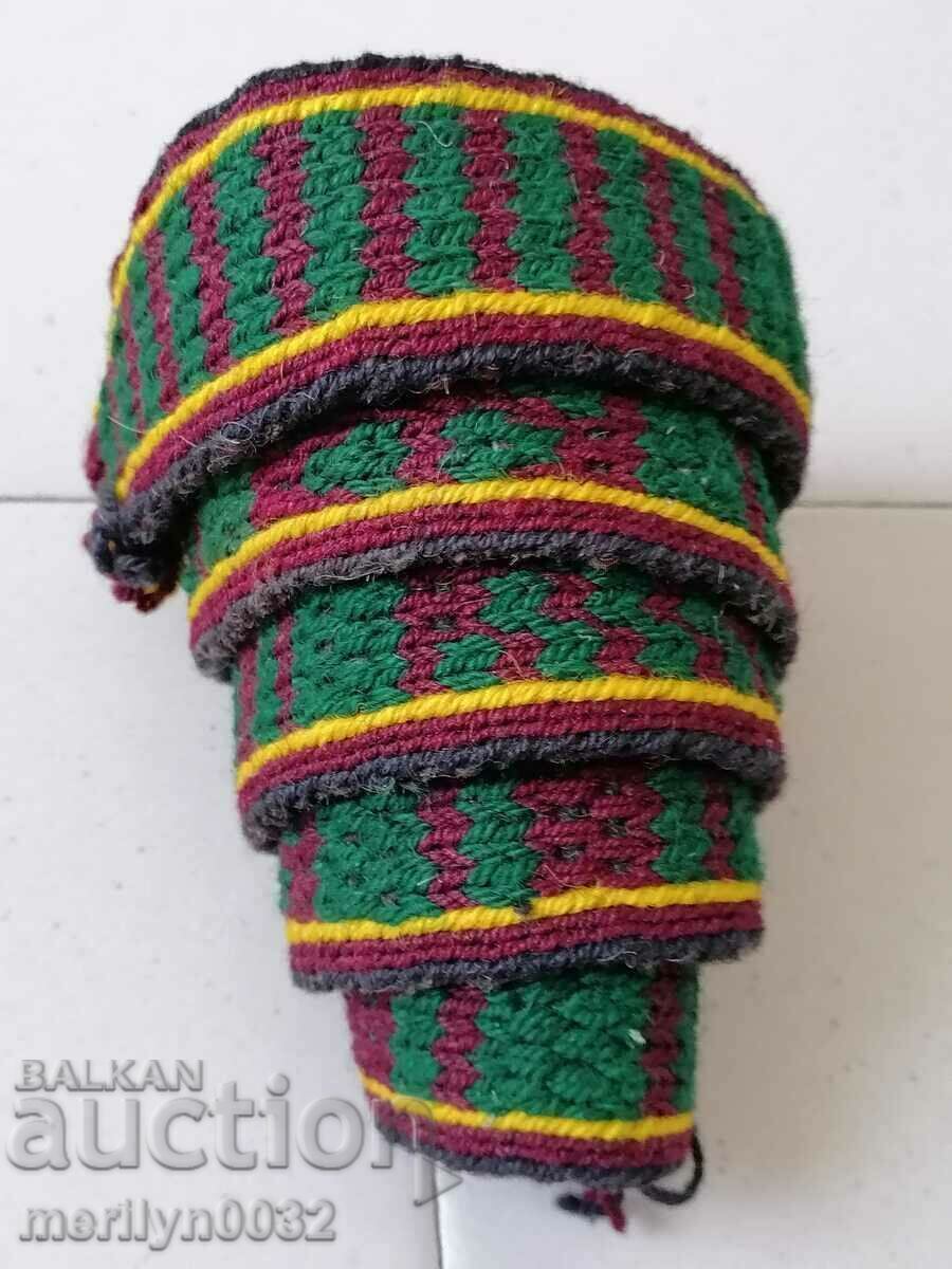 Old hand-woven belt for pafty belt, costume belt