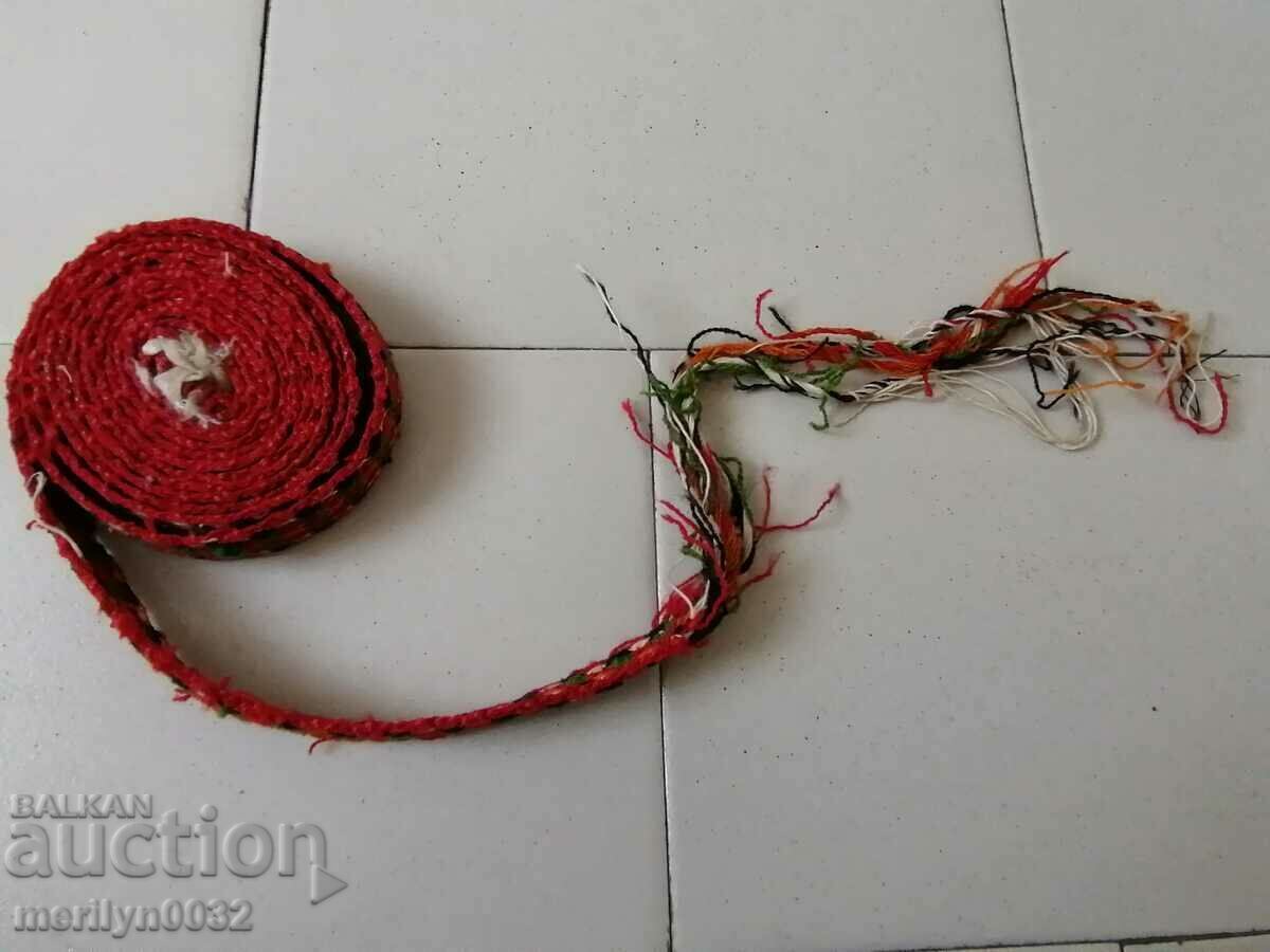 Old handwoven belt, girdle, costume belt with price 84.00 BGN | € 42.95