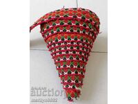 Curea veche tesuta manual, centura, centura costum