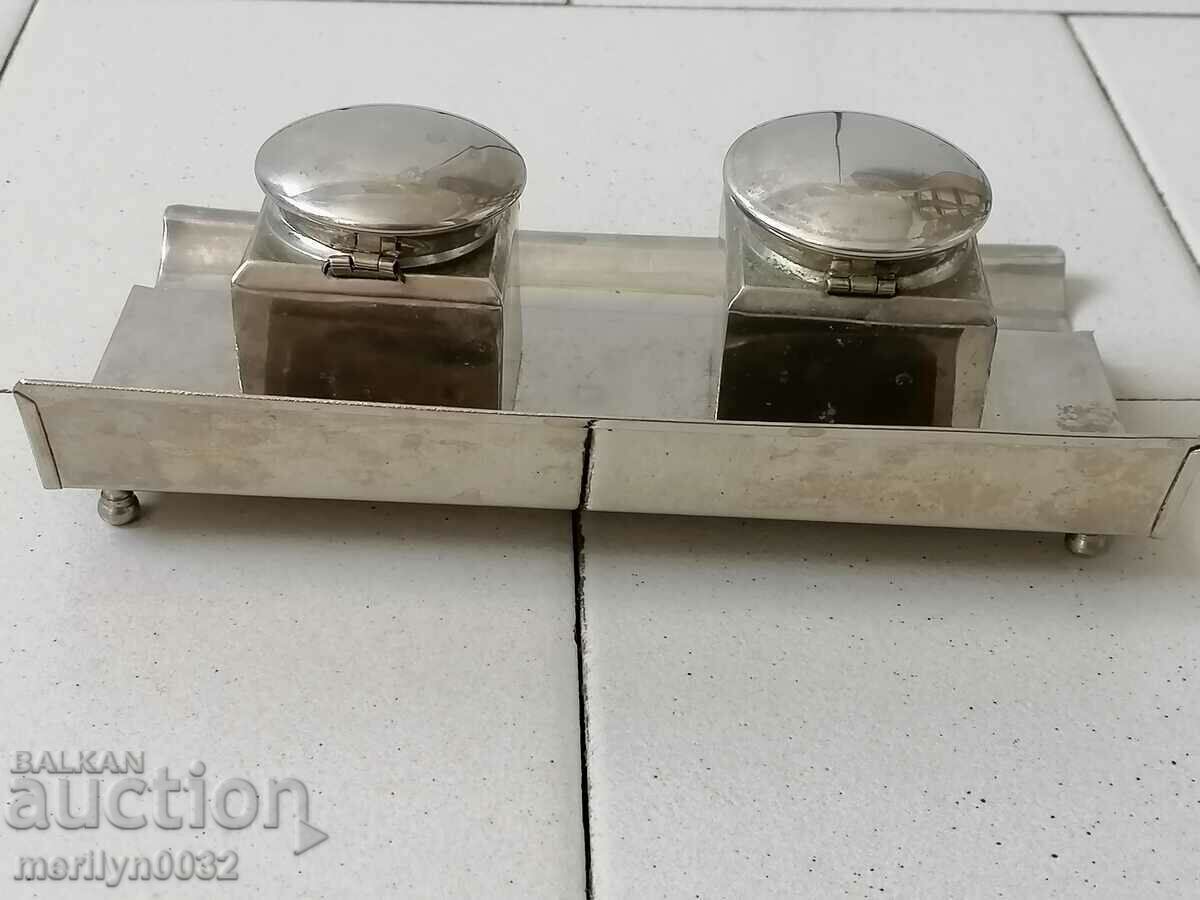 Old inkwell without figure - 7