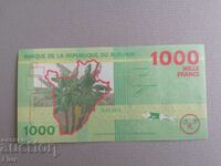 Τραπεζογραμμάτιο - Μπουρούντι - 1000 φράγκα UNC | 2015