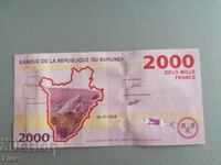 Banknote - Burundi - 2000 francs UNC | 2015