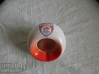 Dinamo Bucharest football club ashtray - Romania porcelain