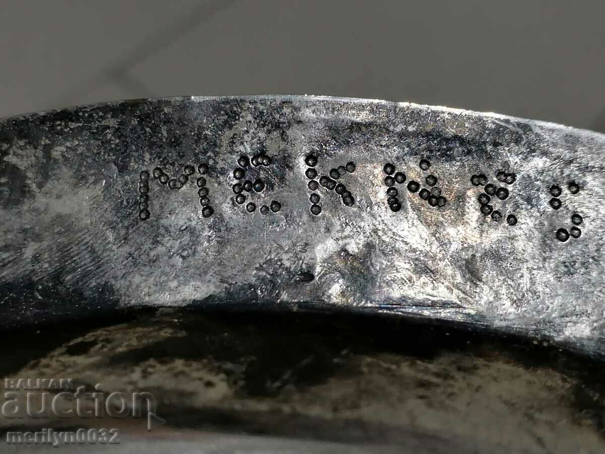 Silver-plated copper tray with engravings tray casserole copper - 7 Silver-plated copper tray with engravings tray casserole copper - 7