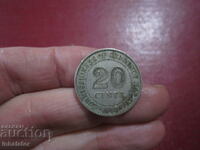 1948 Malaya 20 de cenți