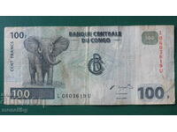 Κονγκό 2000 - 100 φράγκα