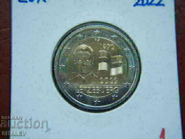 2 euro 2022 Luxembourg "50 years"(1) /Luxembourg/ Unc 2 euro with price 19.89 BGN | € 10.17 2 euro 2022 Luxembourg "50 years"(1) /Luxembourg/ Unc 2 euro with price 19.89 BGN | € 10.17