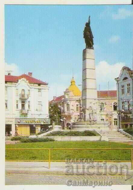Harta Bulgaria Pleven Monumentul Armatei Sovietice 2 *