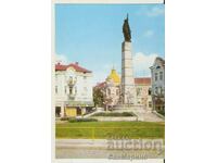 Map Bulgaria Pleven Monument of the Soviet Army 2 *