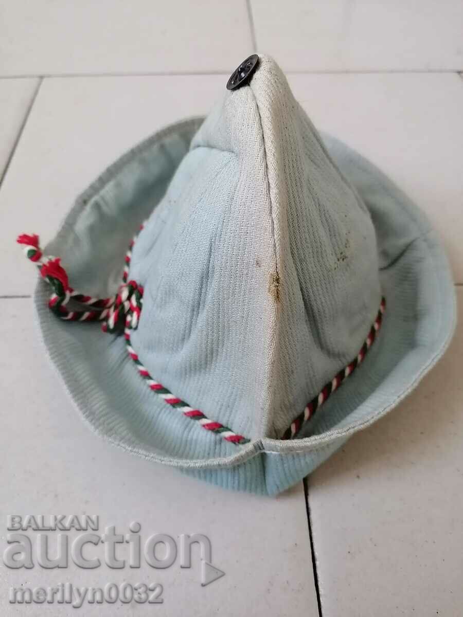 Old children's hat 1940 Kingdom of Bulgaria - 5