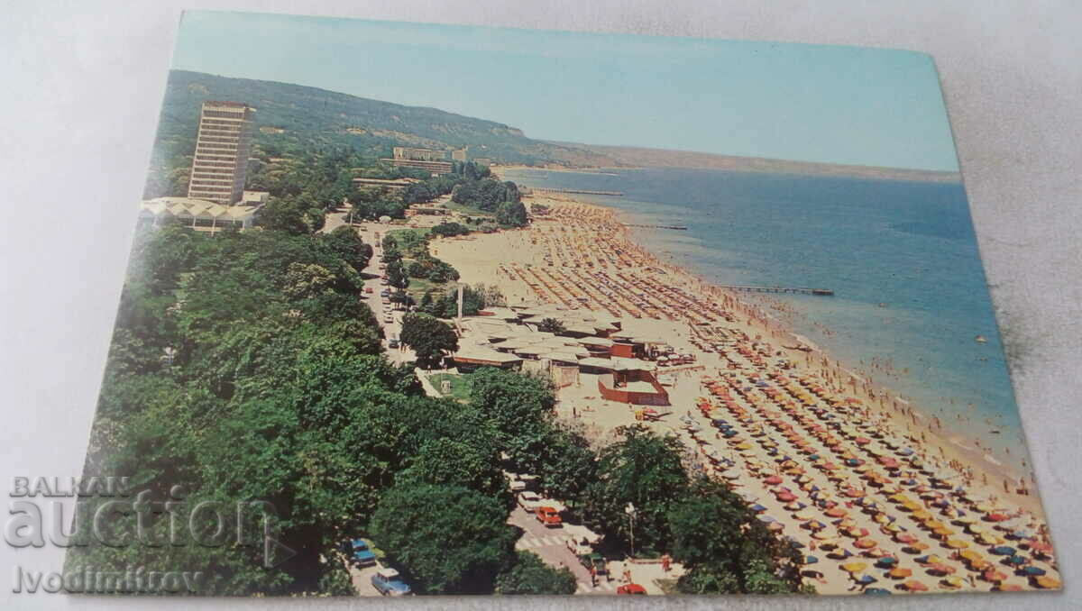 Καρτ ποστάλ Golden Sands 1981