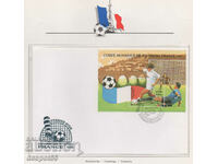 1997. Cambodia. World Cup in football - France '98. An envelope.