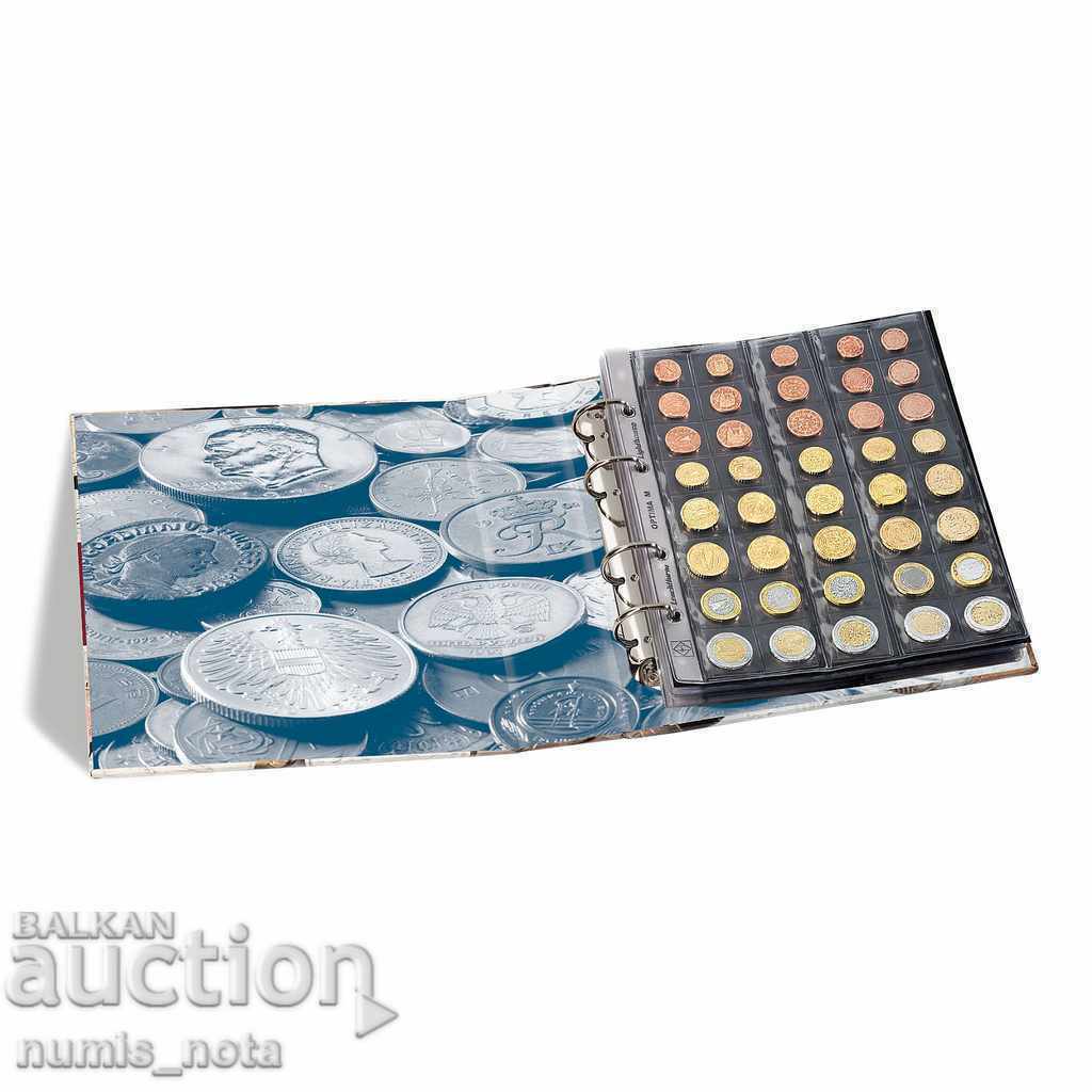 Delivery of OPTIMA coin album with 5 coin sheets included Delivery of OPTIMA coin album with 5 coin sheets included