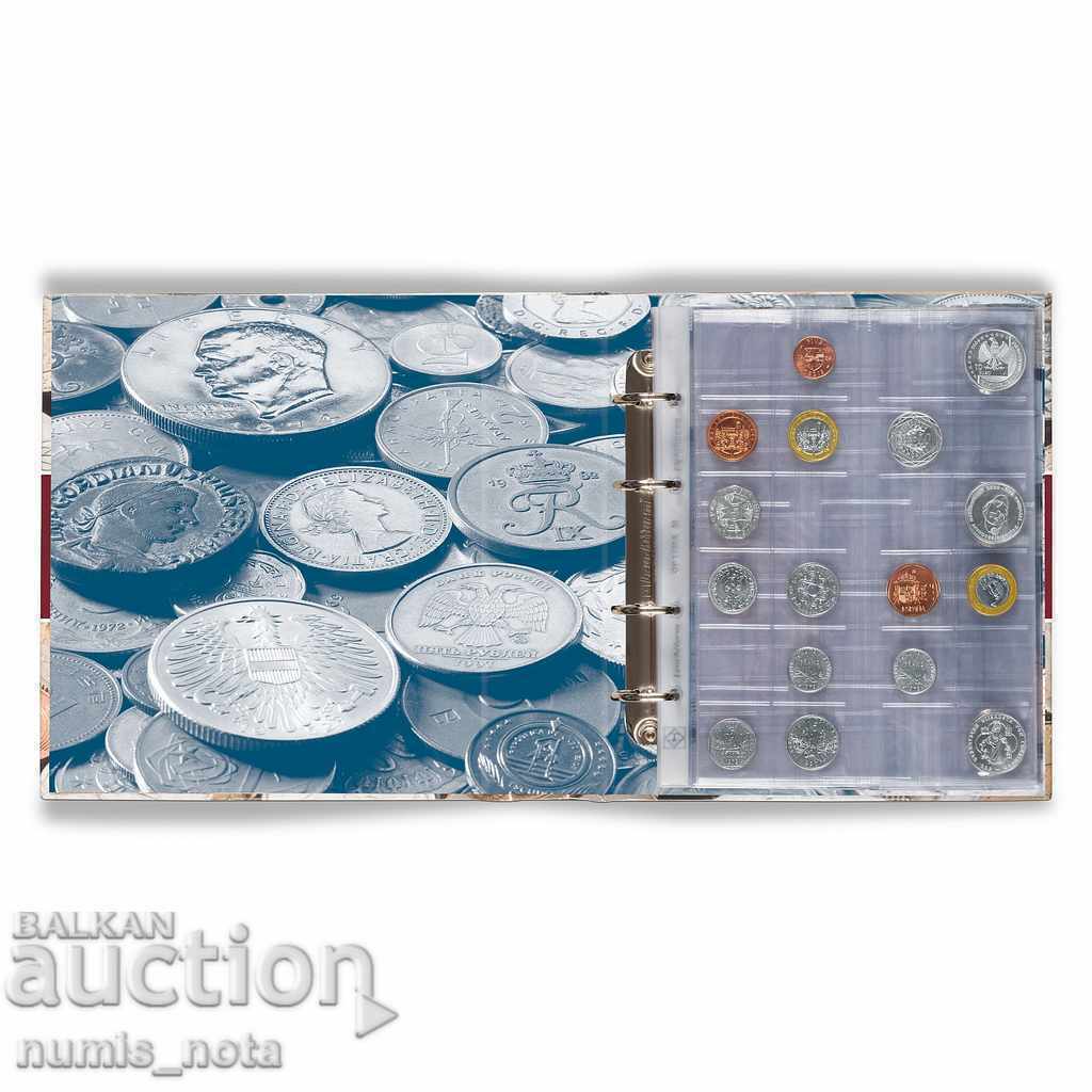 OPTIMA coin album with 5 coin sheets included with price 55.00 BGN | € 28.12