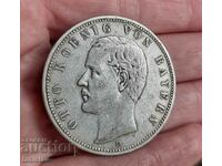 5 марки от 1902 г,Отто,Бавария рядка
