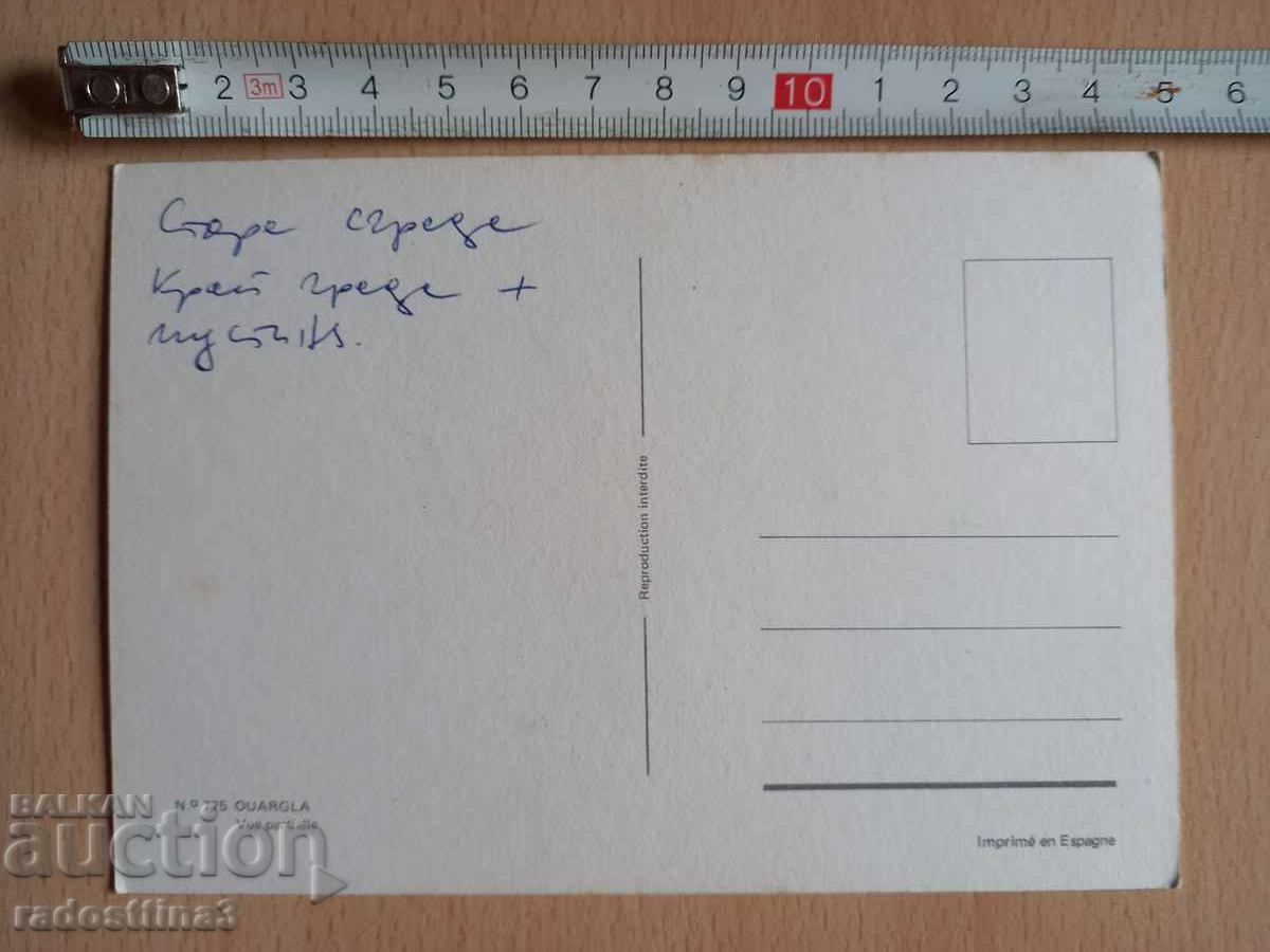 Postcard Algeria Postcard Algeria with price 2.99 BGN | € 1.53 Postcard Algeria Postcard Algeria with price 2.99 BGN | € 1.53