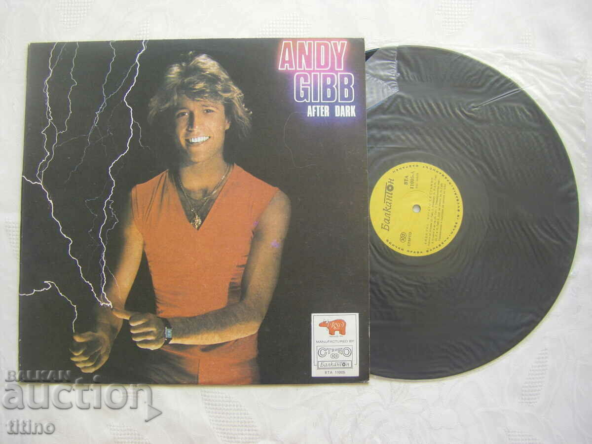 WTA 11005 - Andy Gibb. After Dark with price 25.00 BGN | € 12.78 WTA 11005 - Andy Gibb. After Dark with price 25.00 BGN | € 12.78