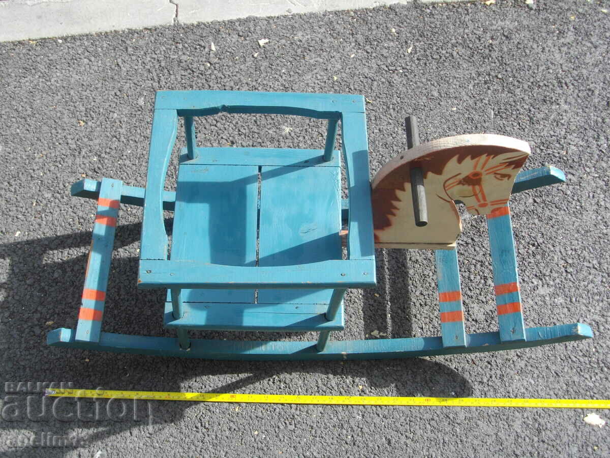 OLD ROCKING HORSE - 7 OLD ROCKING HORSE - 7