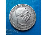 5 coroane din 1909 Franz Joseph I Austro-Ungaria