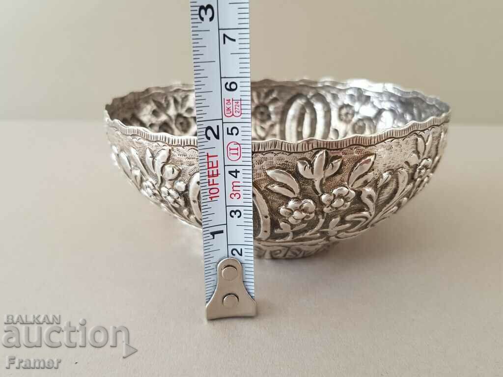 Silver double-forged ottoman tas mug with tugra early 19th c - 6 Silver double-forged ottoman tas mug with tugra early 19th c - 6