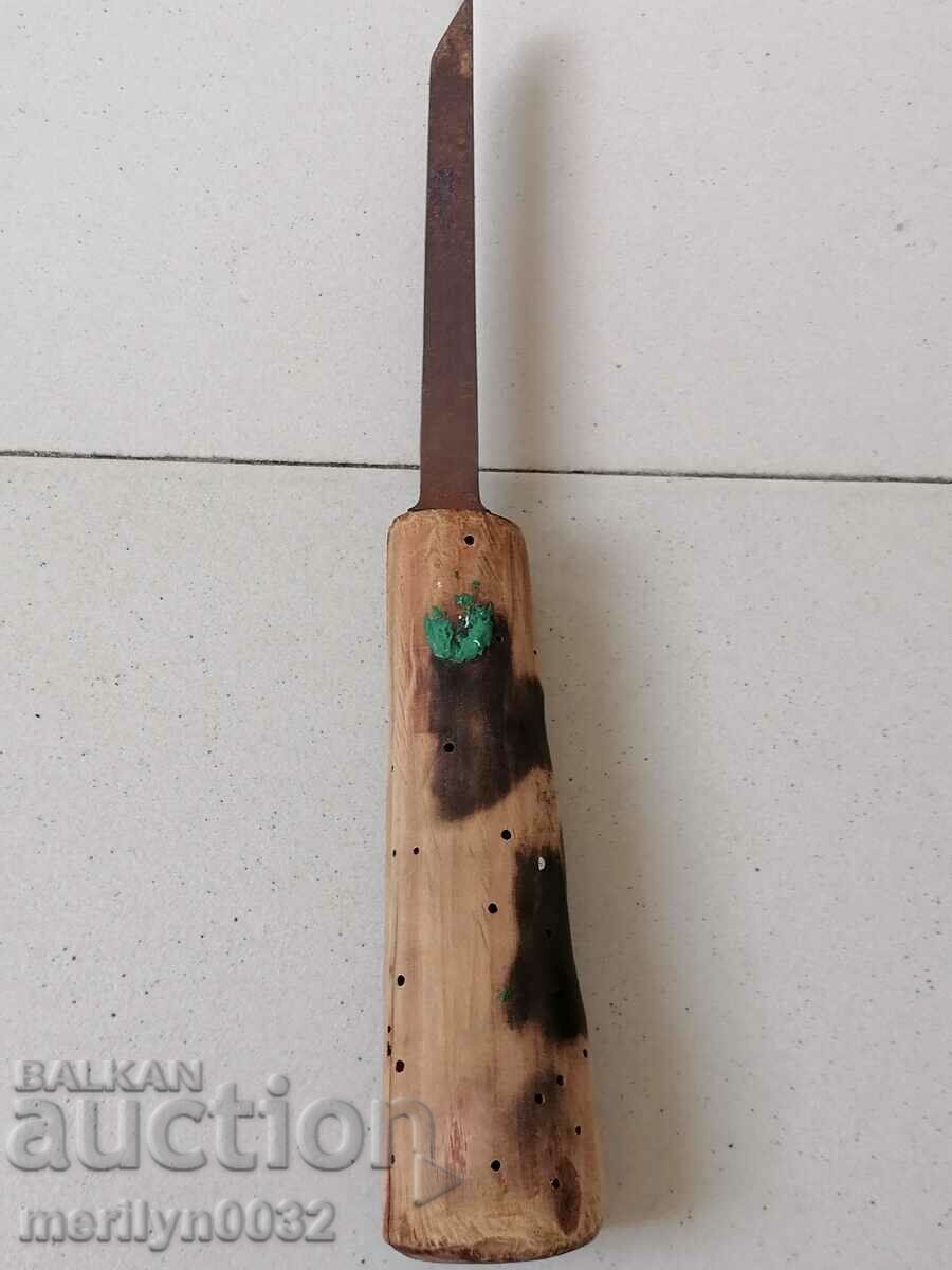 An old carving instrument, a chisel, a chisel - 5 An old carving instrument, a chisel, a chisel - 5