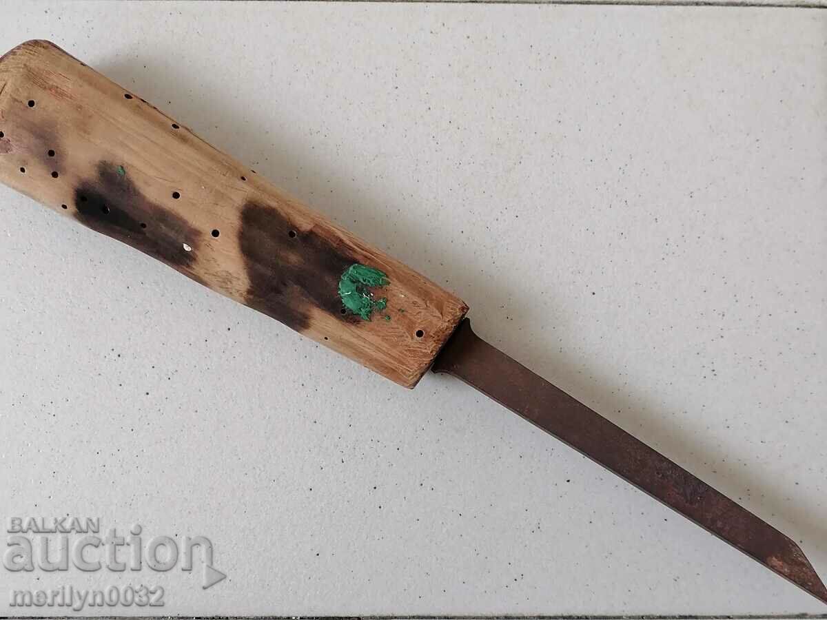 An old carving instrument, a chisel, a chisel - 6 An old carving instrument, a chisel, a chisel - 6