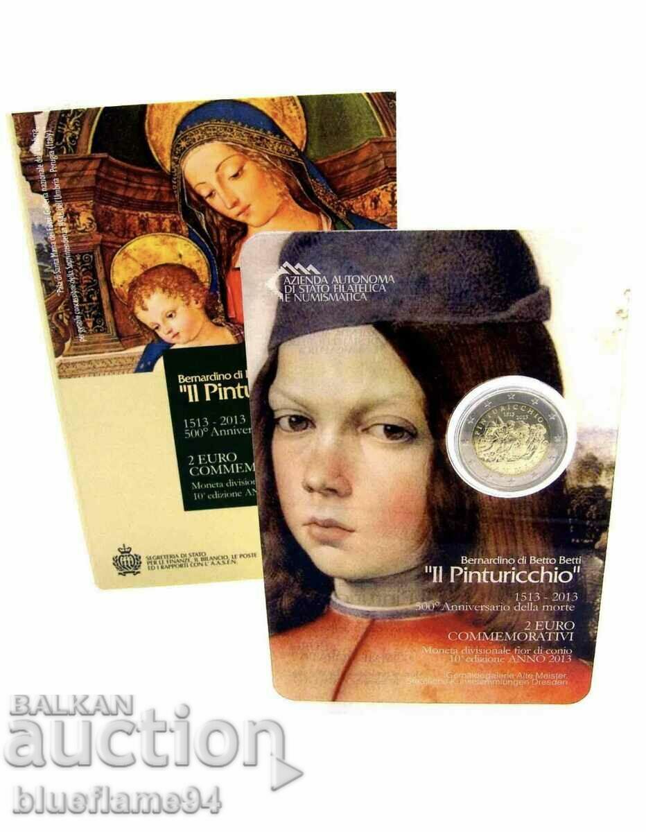 2 ευρώ Σαν Μαρίνο 2013 με τιμή 58.00 BGN | € 29.65 2 ευρώ Σαν Μαρίνο 2013 με τιμή 58.00 BGN | € 29.65