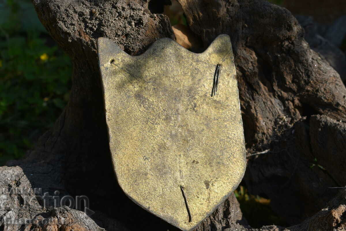 Delivery of Bronze plate emblem Delivery of Bronze plate emblem