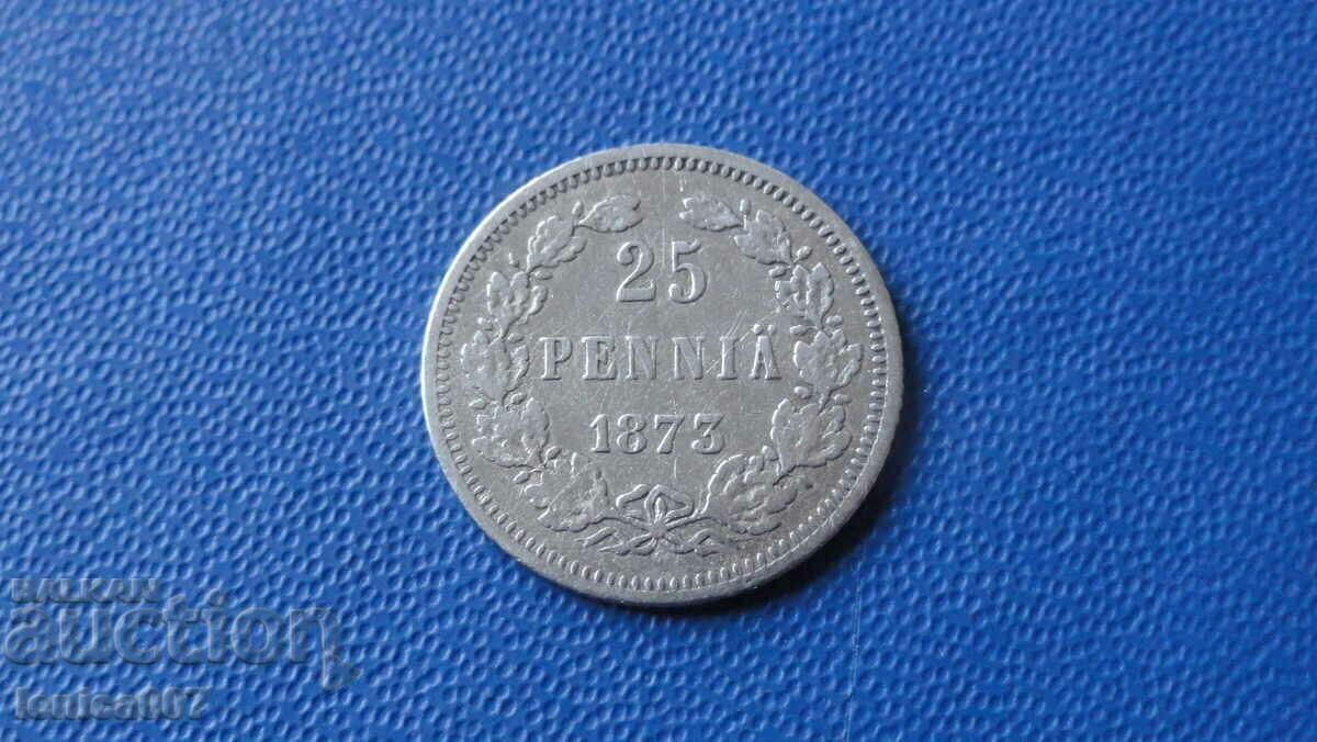 Ρωσία (Φινλανδία) 1873 - 25 πέννι