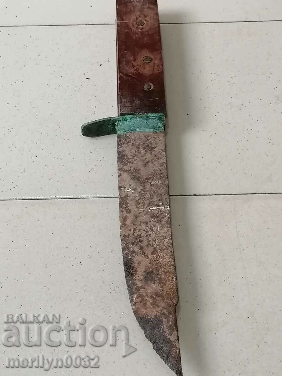 Delivery of Hand-forged old knife with karakulak textolite chisels Delivery of Hand-forged old knife with karakulak textolite chisels