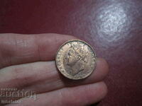 1825 1/2 penny George 4th