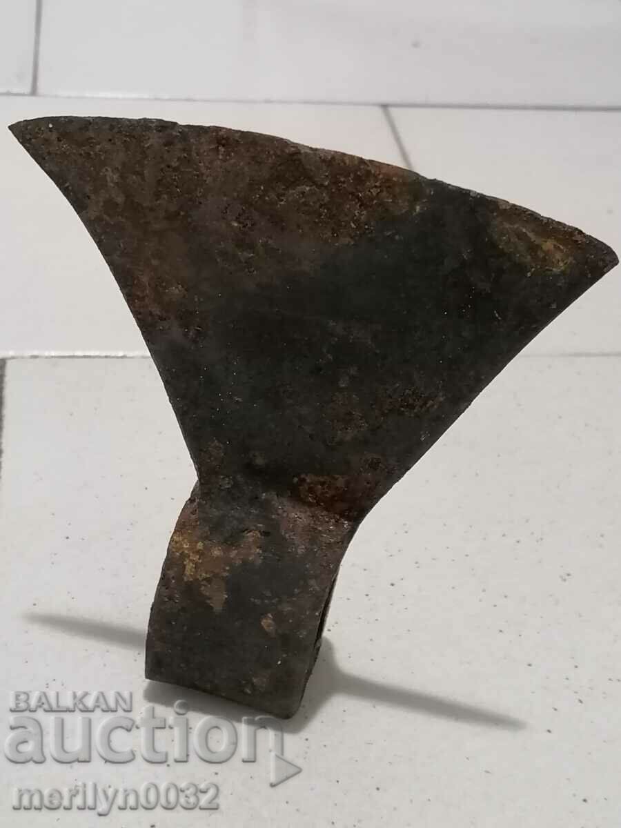 An old ax shaft tool wrought iron - 5 An old ax shaft tool wrought iron - 5
