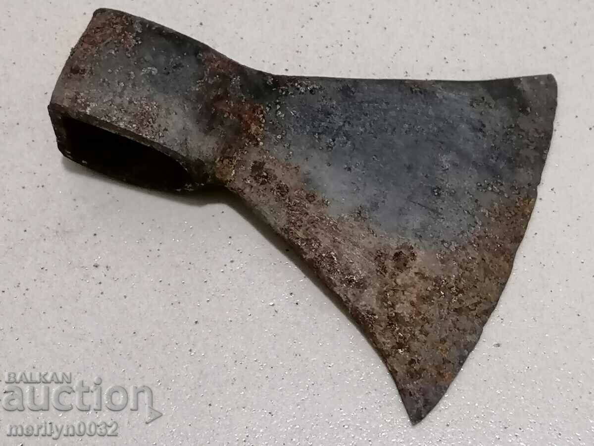 An old ax shaft tool wrought iron - 6 An old ax shaft tool wrought iron - 6