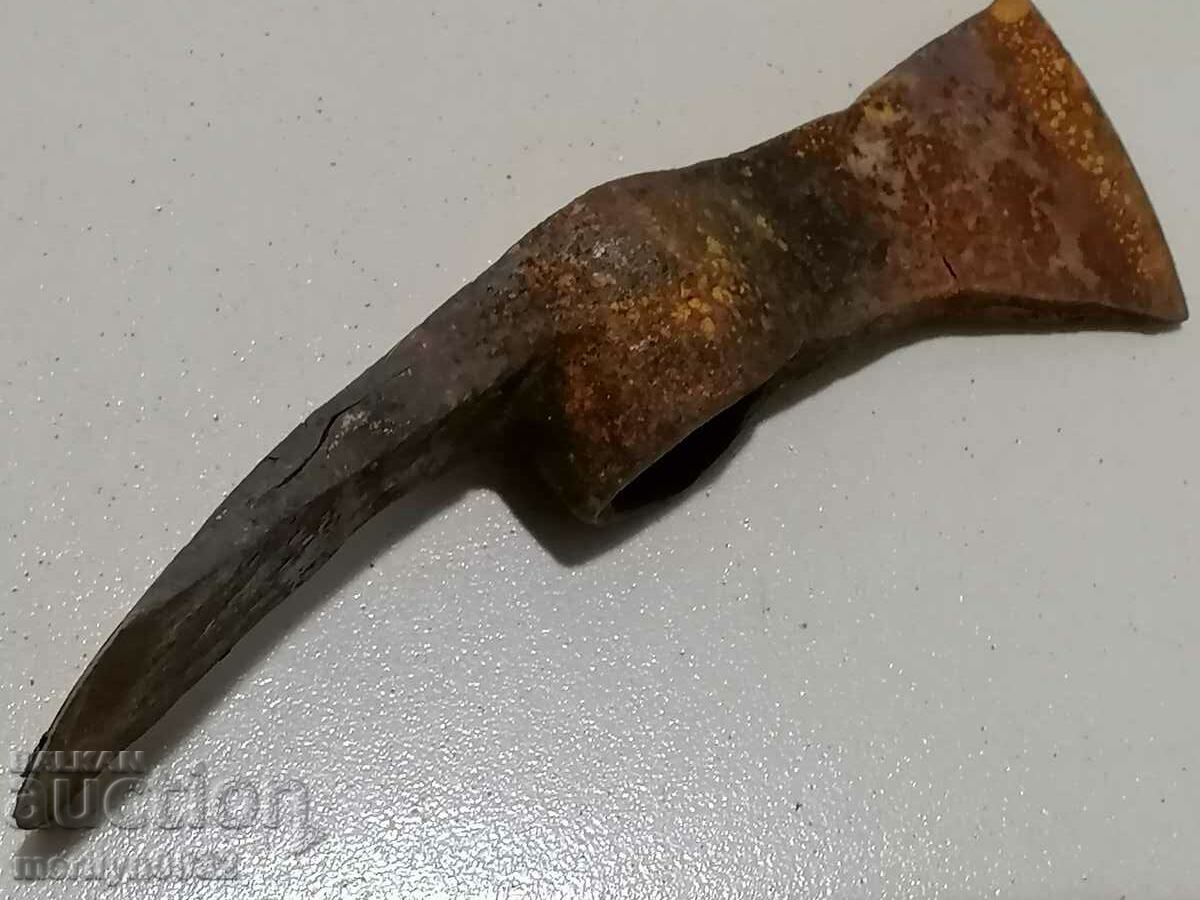 Old pickaxe ax ax tool wrought iron - 6 Old pickaxe ax ax tool wrought iron - 6