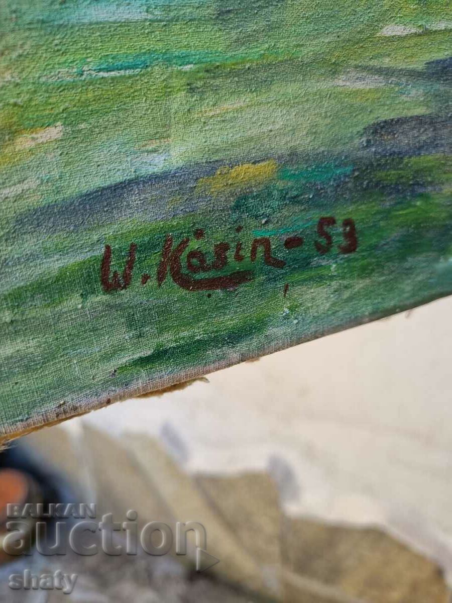 Πίνακας παλιού συγγραφέα. Λάδι σε καμβά - 7 Πίνακας παλιού συγγραφέα. Λάδι σε καμβά - 7