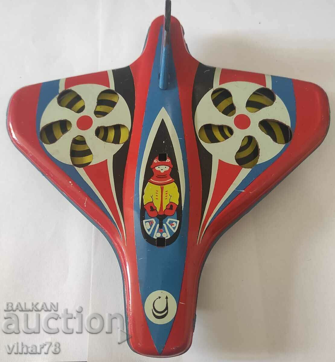 Old toy airplane