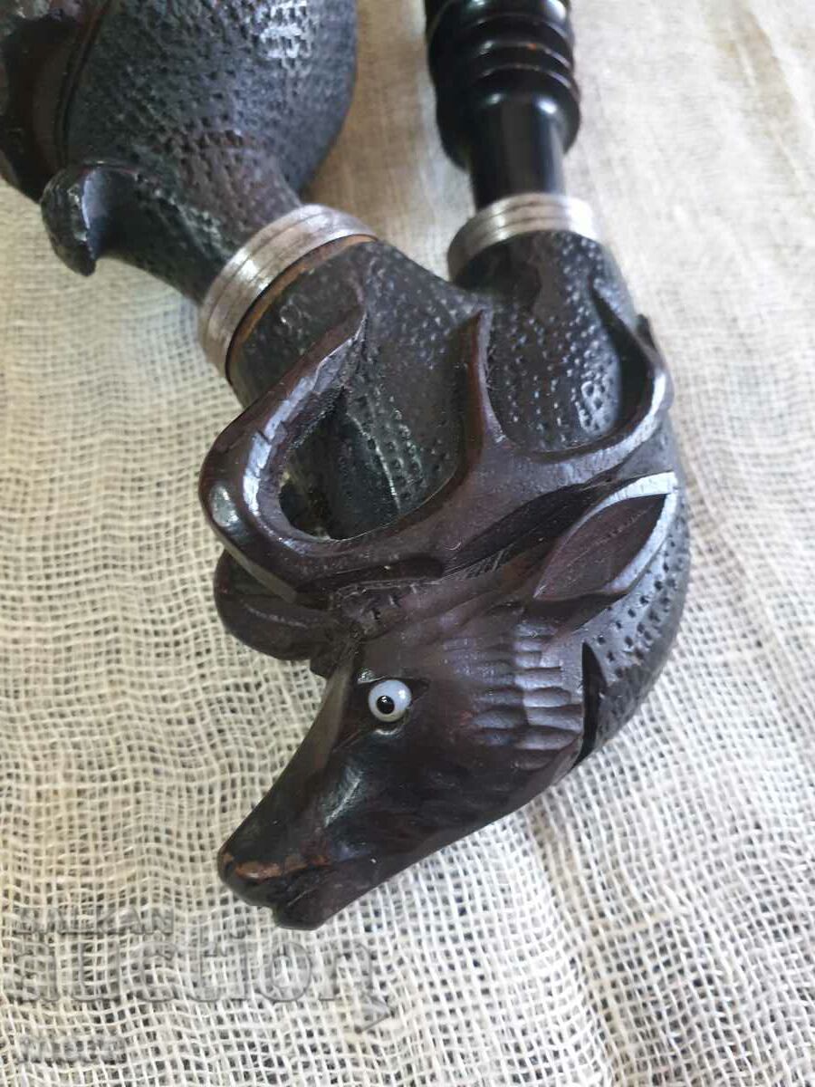 A large beautiful pipe - richly inlaid with price 140.00 BGN | € 71.58 A large beautiful pipe - richly inlaid with price 140.00 BGN | € 71.58