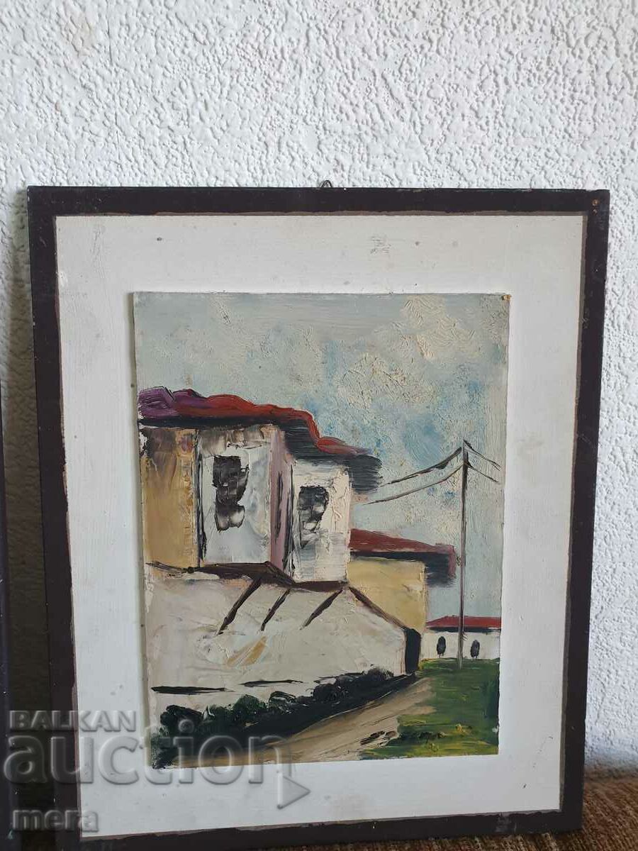 Auction Two old oil paintings Auction Two old oil paintings