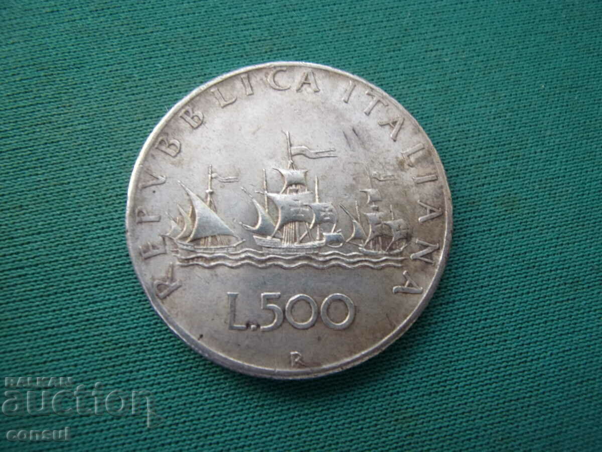 Italia 500 Lire 1959 Argint cu preț € 10.23 | 20.01 BGN