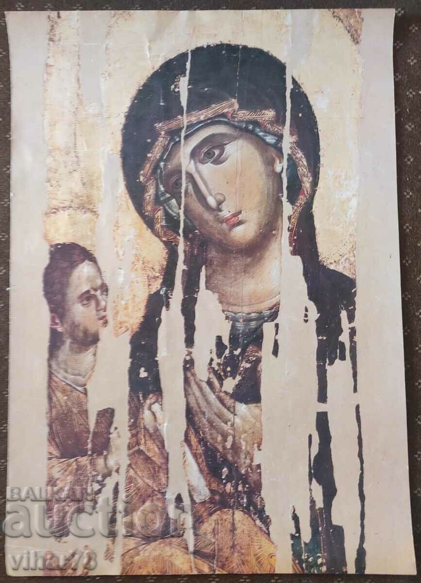Lithograph of an old icon